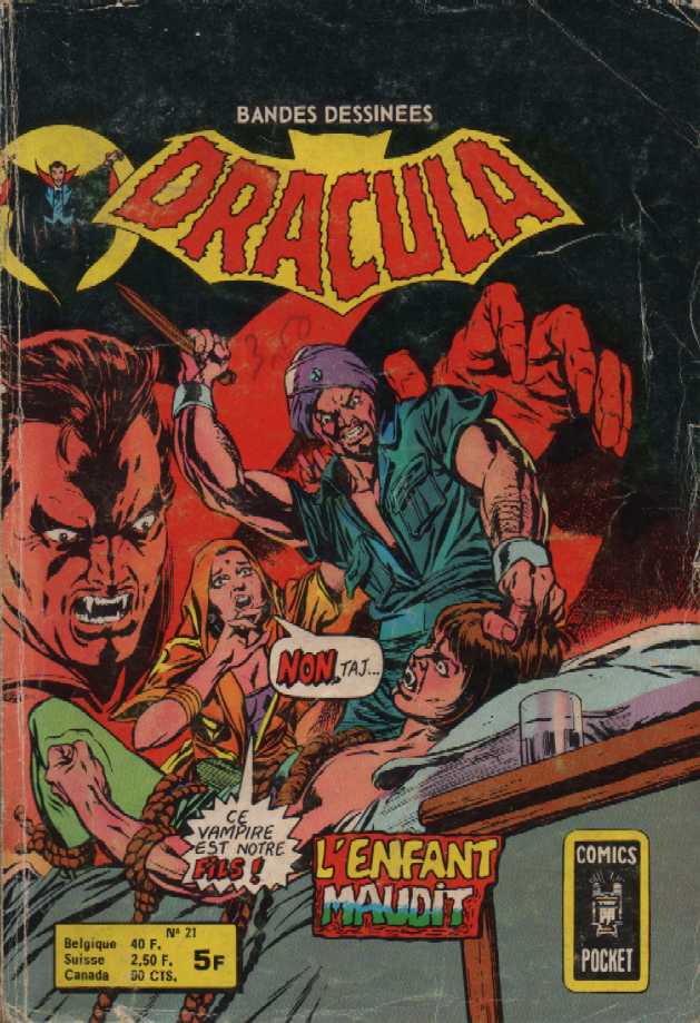 Scan de la Couverture Dracula n 21